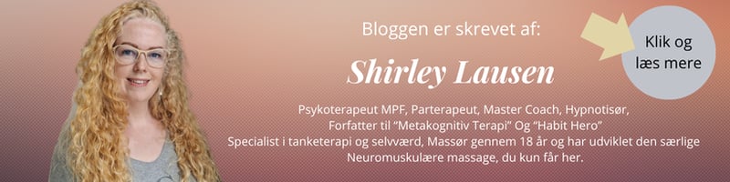 blogs skrevet af Shirley Lausen, Psykoterapeut MPF